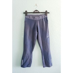 Nike | Epic Lux Cropped Striped Legging Tights